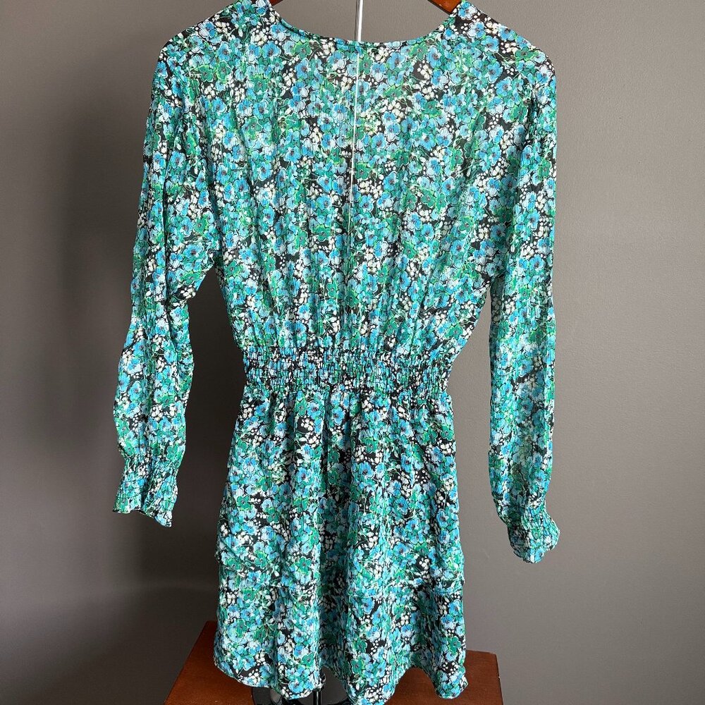 daytime date, spring/summer vacation floral dinner dress
